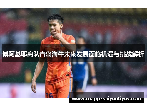 博阿基耶离队青岛海牛未来发展面临机遇与挑战解析