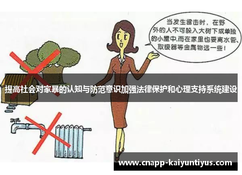 提高社会对家暴的认知与防范意识加强法律保护和心理支持系统建设
